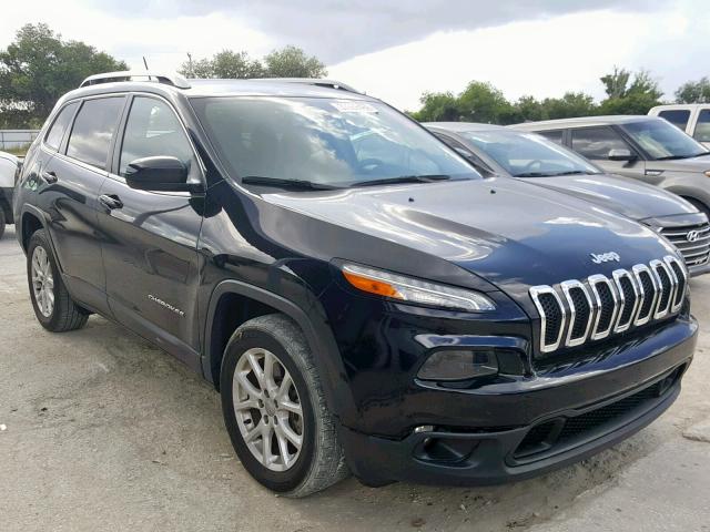 1C4PJLCB2JD612754 - 2018 JEEP CHEROKEE L BLACK photo 1