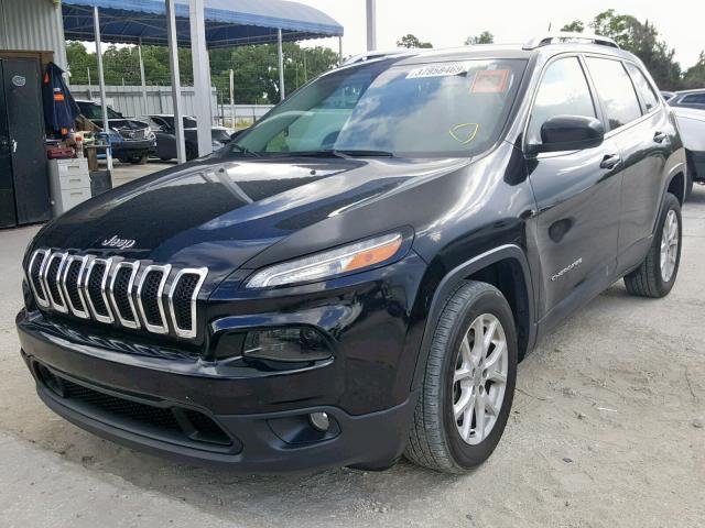 1C4PJLCB2JD612754 - 2018 JEEP CHEROKEE L BLACK photo 2