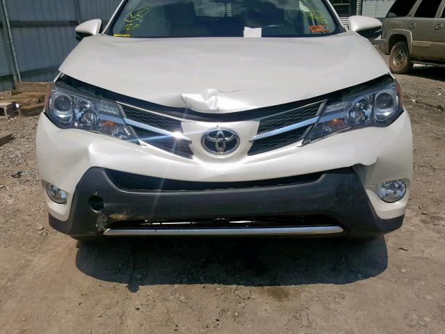 JTMDFREV2DD023268 - 2013 TOYOTA RAV4 LIMIT WHITE photo 9