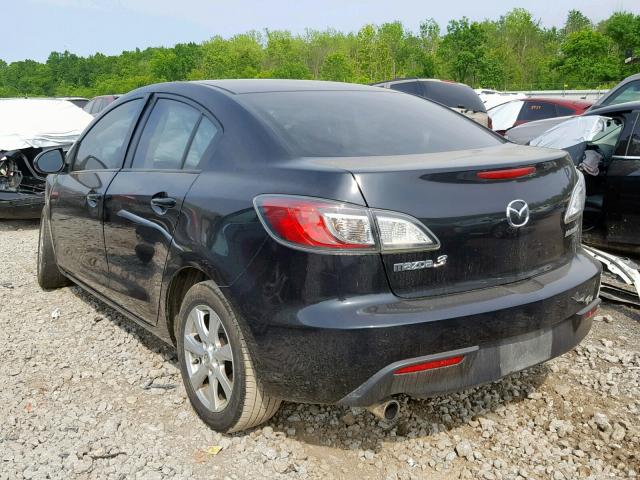 JM1BL1SF5A1333118 - 2010 MAZDA 3 I BLACK photo 3