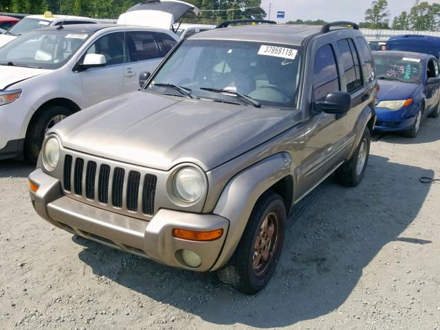 1J4GK58K73W632047 - 2003 JEEP LIBERTY LI BROWN photo 2