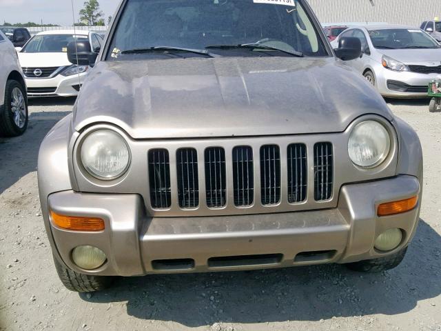 1J4GK58K73W632047 - 2003 JEEP LIBERTY LI BROWN photo 7