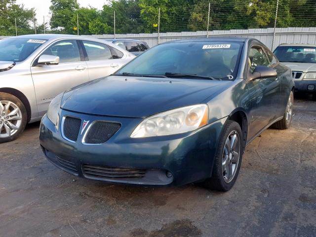 1G2ZH18N174116398 - 2007 PONTIAC G6 GT GREEN photo 2