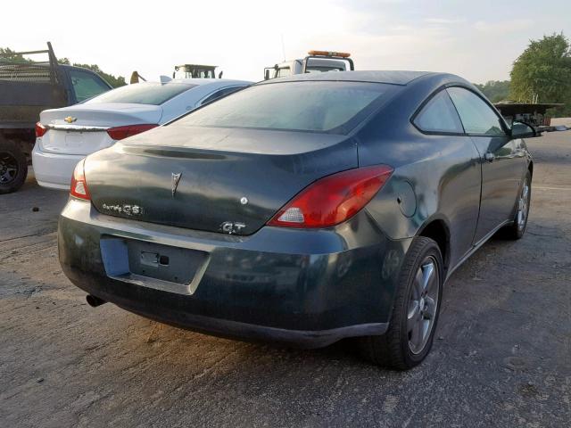 1G2ZH18N174116398 - 2007 PONTIAC G6 GT GREEN photo 4