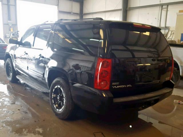 1GKS1KE08BR260126 - 2011 GMC YUKON XL C BLACK photo 3