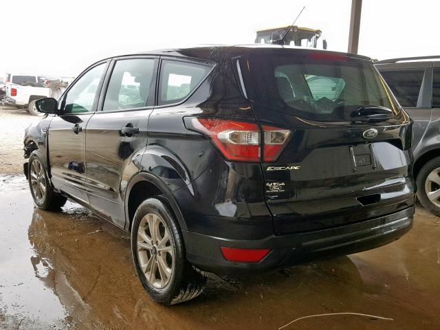 1FMCU0F72JUC05850 - 2018 FORD ESCAPE S BLACK photo 3