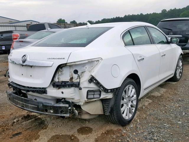 1G4GC5E30DF229802 - 2013 BUICK LACROSSE WHITE photo 4