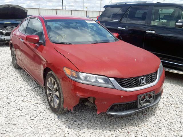 1HGCT1B36EA006910 - 2014 HONDA ACCORD LX- RED photo 1