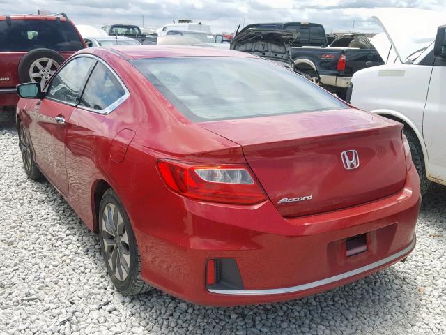 1HGCT1B36EA006910 - 2014 HONDA ACCORD LX- RED photo 3