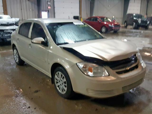 1G1AT58H797103285 - 2009 CHEVROLET COBALT LT BEIGE photo 1