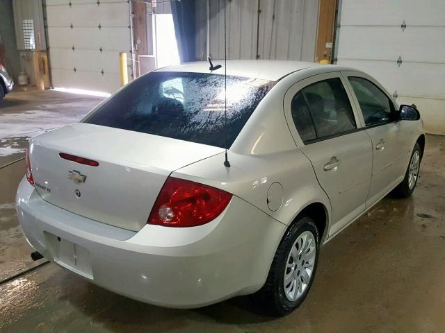 1G1AT58H797103285 - 2009 CHEVROLET COBALT LT BEIGE photo 4