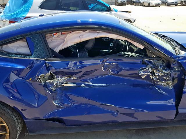 1FA6P8CF0F5354834 - 2015 FORD MUSTANG GT BLUE photo 5