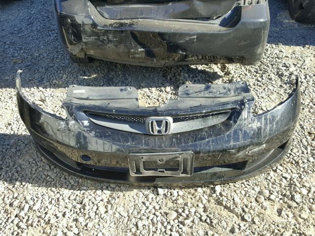 JHMGD37477S005447 - 2007 HONDA FIT BLACK photo 9