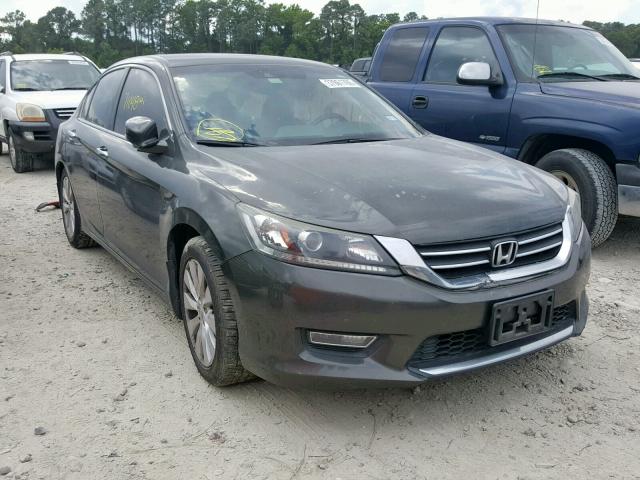 1HGCR2F87DA192840 - 2013 HONDA ACCORD EXL CHARCOAL photo 1