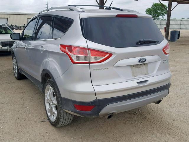 1FMCU0J95DUD53360 - 2013 FORD ESCAPE TIT SILVER photo 3