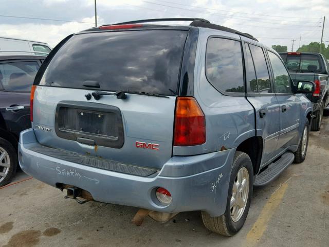 1GKDT13S462307412 - 2006 GMC ENVOY BLUE photo 4