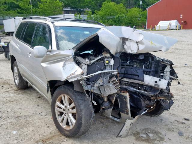 JTEEW21A070039796 - 2007 TOYOTA HIGHLANDER SILVER photo 1