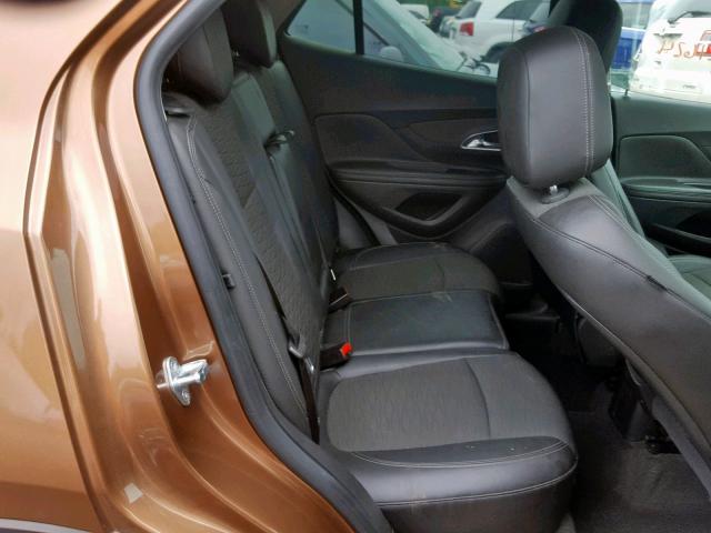 KL4CJASBXGB546960 - 2016 BUICK ENCORE BROWN photo 6