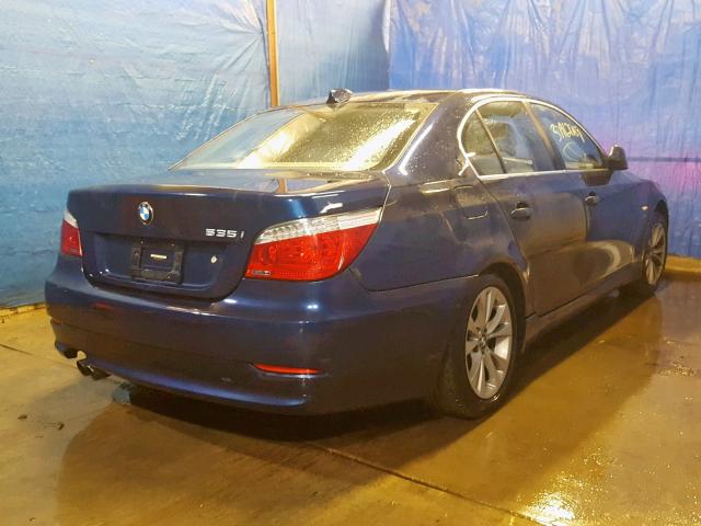 WBANV9C50AC139447 - 2010 BMW 535 XI BLUE photo 4