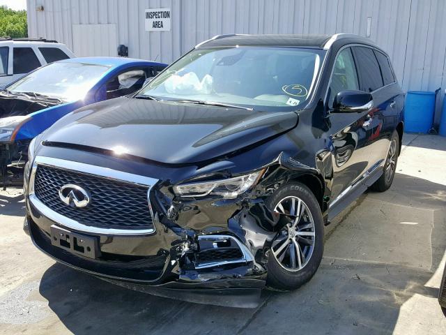 5N1DL0MMXKC532455 - 2019 INFINITI QX60 LUXE BLACK photo 2