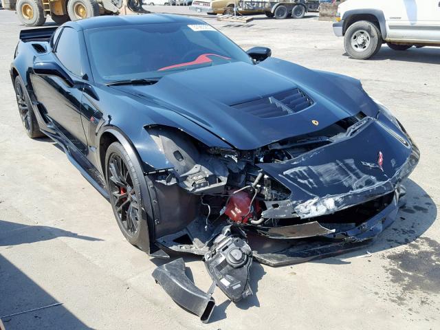 1G1YS2D65G5601806 - 2016 CHEVROLET CORVETTE 2 BLACK photo 1