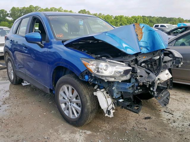 JM3KE2BE4D0150141 - 2013 MAZDA CX-5 SPORT BLUE photo 1