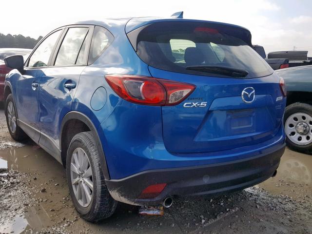 JM3KE2BE4D0150141 - 2013 MAZDA CX-5 SPORT BLUE photo 3