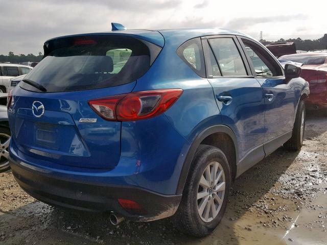 JM3KE2BE4D0150141 - 2013 MAZDA CX-5 SPORT BLUE photo 4