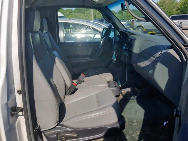 1FTYR11U08PA21269 - 2008 FORD RANGER WHITE photo 5