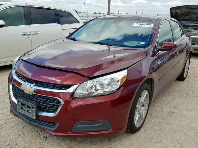 1G11C5SL9FF309139 - 2015 CHEVROLET MALIBU 1LT 栗色 照片 2