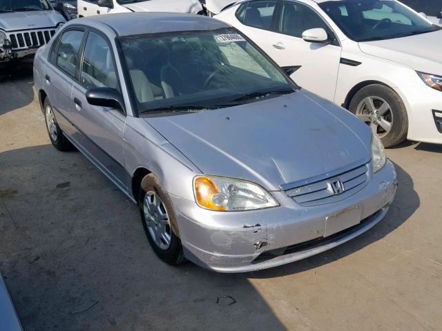 2HGES161X2H578032 - 2002 HONDA CIVIC DX GRAY photo 1