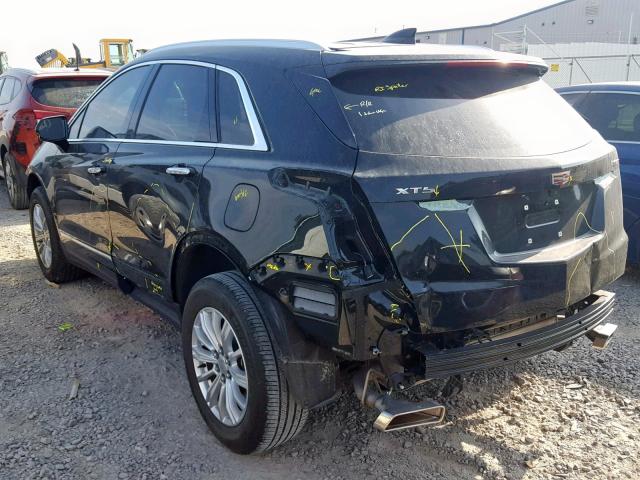 1GYKNARS6HZ236321 - 2017 CADILLAC XT5 BLACK photo 3