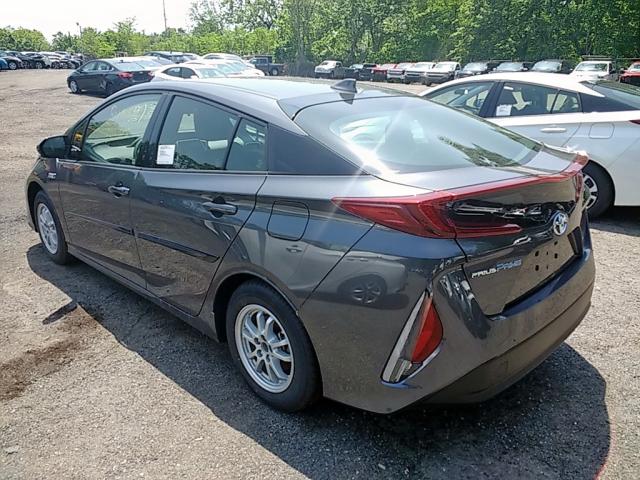 JTDKARFP1J3086322 - 2018 TOYOTA PRIUS PRIM 灰色 照片 4