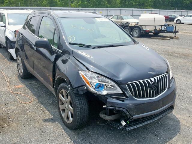 KL4CJCSB3DB066573 - 2013 BUICK ENCORE BLUE photo 1