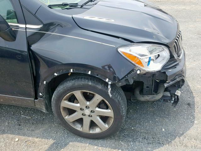 KL4CJCSB3DB066573 - 2013 BUICK ENCORE BLUE photo 9