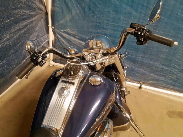 1HD1FB4138Y703654 - 2008 HARLEY-DAVIDSON FLHR BLUE photo 5