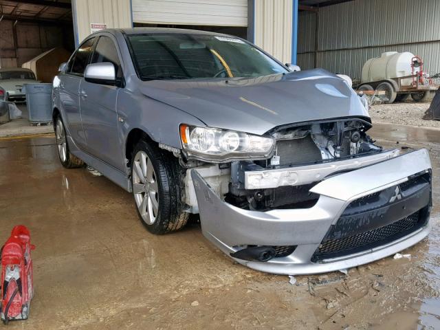 JA32U8FW4CU030783 - 2012 MITSUBISHI LANCER GT SILVER photo 1