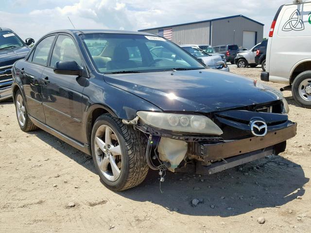 1YVHP80C575M36924 - 2007 MAZDA 6 BLACK photo 1