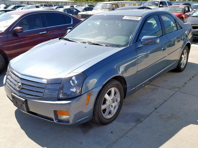 1G6DP567950159222 - 2005 CADILLAC CTS HI FEA BLUE photo 2