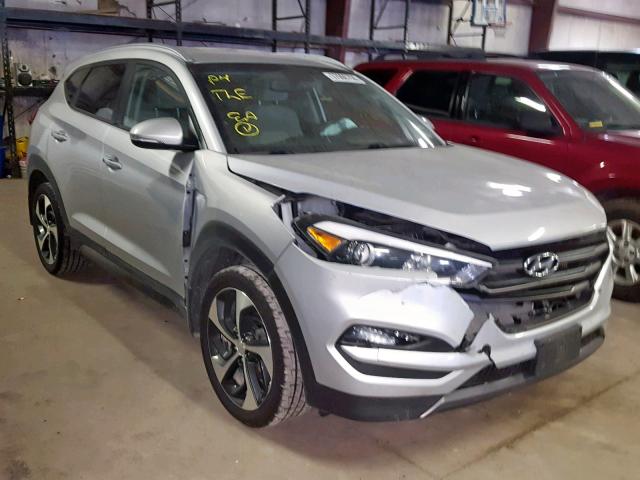 KM8J3CA21GU161128 - 2016 HYUNDAI TUCSON LIM SILVER photo 1