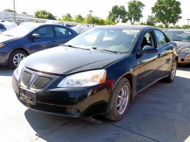 1G2ZF55B164290168 - 2006 PONTIAC G6 SE BLACK photo 2