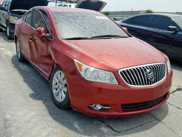 1G4GC5ER1DF140163 - 2013 BUICK LACROSSE RED photo 1