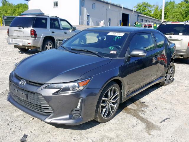 JTKJF5C71F3089523 - 2015 TOYOTA SCION TC ნაცრისფერი ფოტო 2