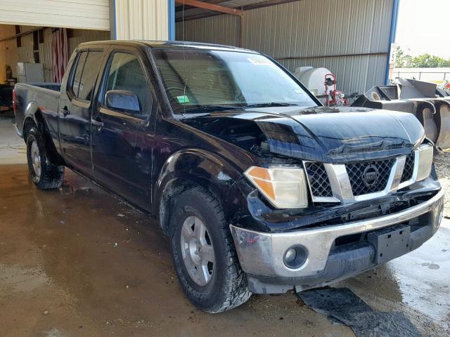 1N6AD09U48C417949 - 2008 NISSAN FRONTIER C BLACK photo 1