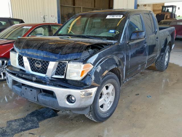 1N6AD09U48C417949 - 2008 NISSAN FRONTIER C BLACK photo 2