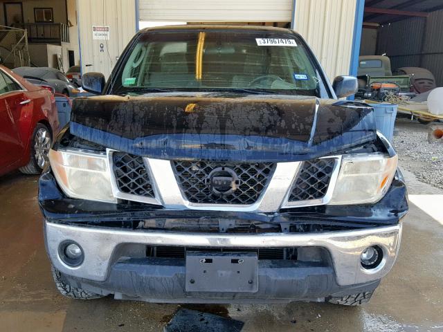 1N6AD09U48C417949 - 2008 NISSAN FRONTIER C BLACK photo 9