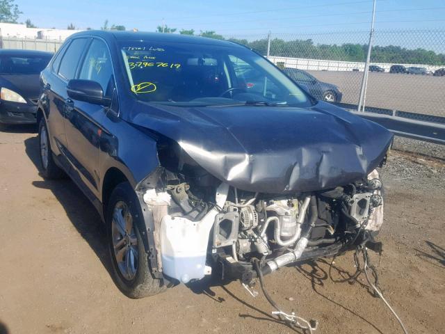 2FMTK4J84FBC36172 - 2015 FORD EDGE SEL CHARCOAL photo 1