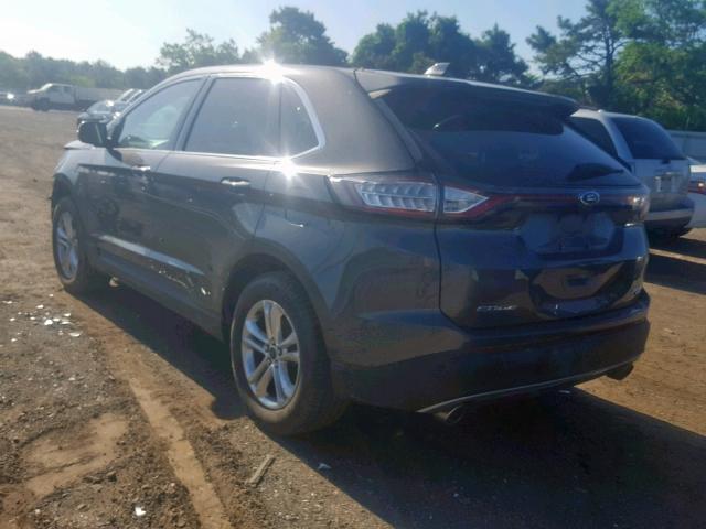 2FMTK4J84FBC36172 - 2015 FORD EDGE SEL CHARCOAL photo 3