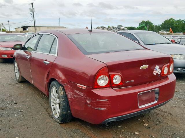 1G1ZK57B49F218208 - 2009 CHEVROLET MALIBU LTZ წითელი ფოტო 3
