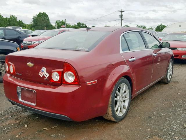 1G1ZK57B49F218208 - 2009 CHEVROLET MALIBU LTZ წითელი ფოტო 4